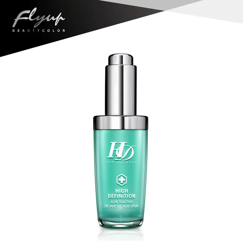 FlyUp HD Acne Solution 2% Salicylic Acid Serum for Skin-Clearing Versatile Use in Serum Form for Various Skin Types 30ml