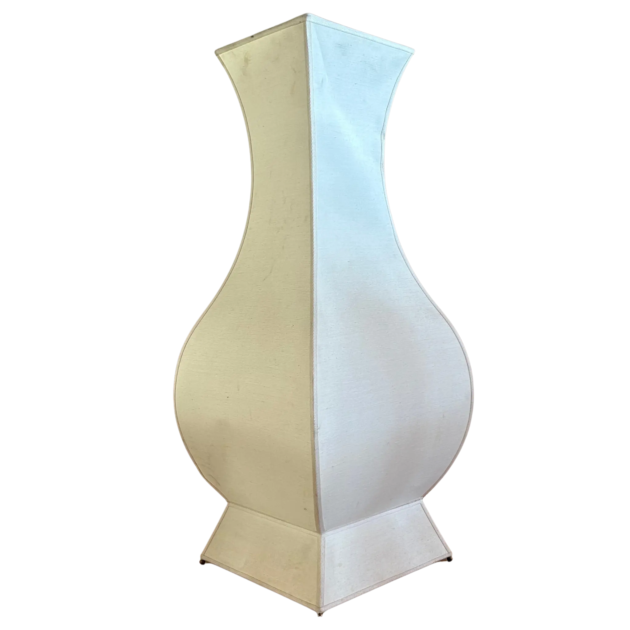 Curved Fabric Lamp