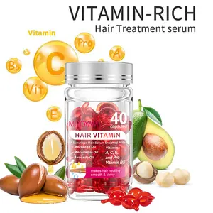 Hair Treatment Serum - No Rinse with Argan Macadamia Avocado Oils - Vitamins A C E Pro B5 - Conditioner for Women & Men，hair care and smoothing Haircare Comfort