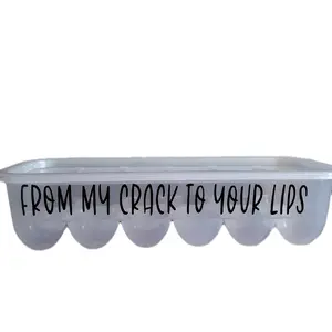 Ftom my crack to your lips- egg carton