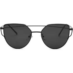 SOJOS Cat Eye Sunglasses for Women Fashion Designer Style Mirrored Lenses SOJOS