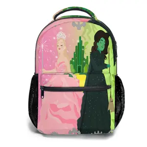 17'' Wicked Witch Themed Waterproof  Backpack | Reinforced Base + Quick-Dry Tech & Padded Laptop Sleeve | All-Weather Multi-Functional Carry System | TikTok Viral Travel Essential