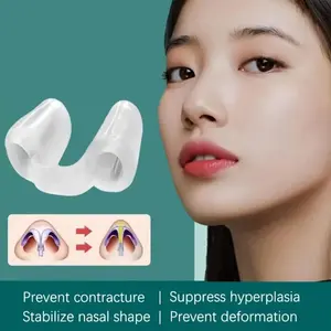 Anti-Snoring Nose Clip - No-Battery Nose Dilator with Ergonomic Design, Breathable Ventilation Pad for Home & Travel, Snore Reduction, Nasal Decongestion