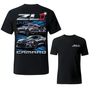 180g[100%cotton]American Muscle Racing sport T-shirt, ZL1 Performance Car sport T-shirt, Camaro Muscle Car Graphic sport T-shirt, Street Racing Automotive sport T-shirt, Track Day Car Enthusiast sport T-shirt