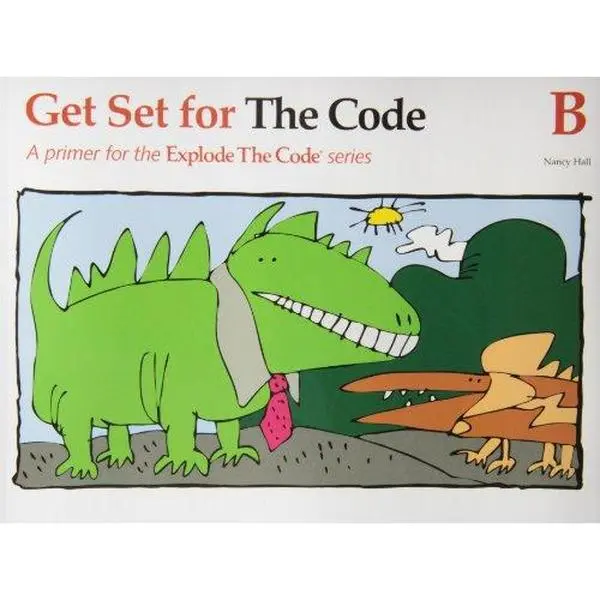 Used Paperback - Get Set for the Code: Book B by Nancy Hall (English) - Educational Reading Materials, Literature for Fluency, Comprehension, Decoding Practice