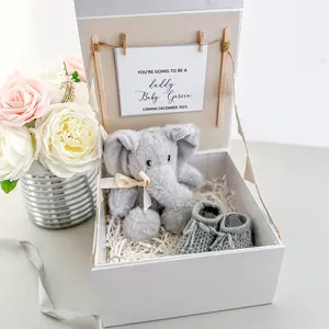 Pregnancy Announcement Gift Box, Husband Pregnancy Reveal, Pregnancy Announcement Box for family, Baby Reveal Box, Gift Box for Pregnancy