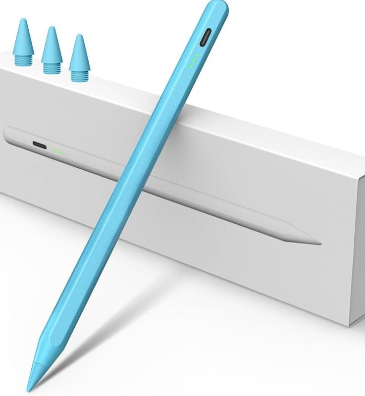 Stylus Pen for ipad, Active Pencil with Quick Charge, Palm Rejection Tilt Sensor, Magnetic Pen Compatible with 2018-2025 iPad Pro 13 M4 /11"/12.9"/10/9/8/7/6,iPad mini 5/6,iPad Air3/4/5/M2/M3