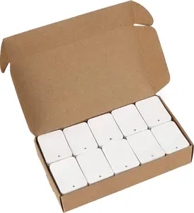 1000Pcs Price Tags, White Clothing Tag Retail Small Kraft Paper Labels Labeling Price, Size Number No brand