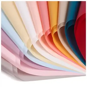 Flower Bouquet Wrapping Paper - Assorted Colors for Packaging Needs