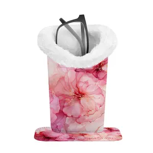 Fintie Eyeglasses Holder with Soft Furry Lining & Magnetic Base Durable Glasses Stand Case in Vegan Leather Exterior Portable Sunglasses Organizer for Everyday Use Premium Polarized Double Bridge Pilot Sunglasses 2060 New Year's Design