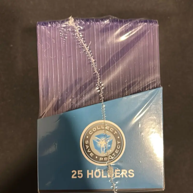 25 pack of 79 pt premium top loaders