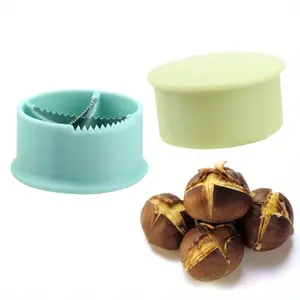 1Pc Hand Chestnut Mouth Opener, Cross Knife, Stainless Steel Chestnut Peeling Claw, Sheller, Nut Tongs, Nut Screwdriver