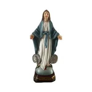 Virgen La Milagrosa Statue Figure 5 inches Tall