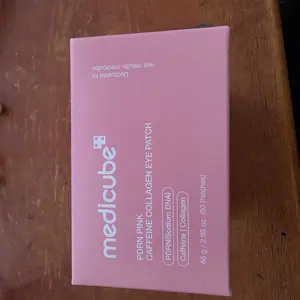 [NEW] [medicube] PDRN Pink Caffeine Collagen Eye Patch for Night CareㅣFuller-Looking Eye Area, Under-Eye Puffiness, Dark Circles Care for Smooth, Radiant & Youthful-Looking | Korean Skincare, K-Beauty