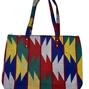Traditional Handmade Nepali Dhaka Bag in Big Size for Women