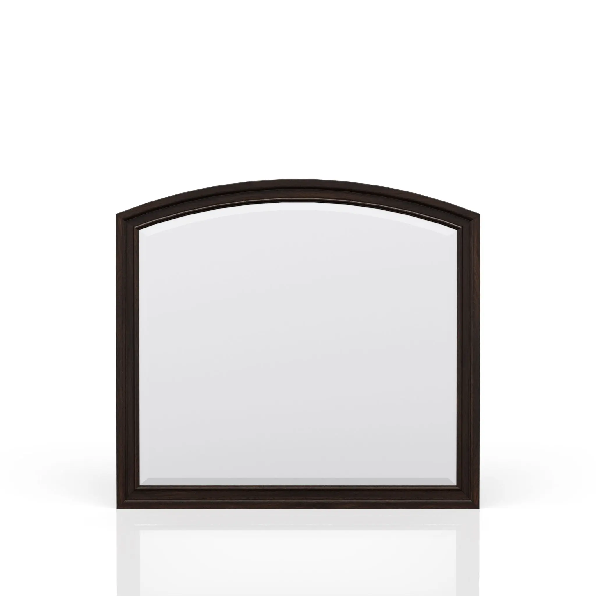 Elegant Design Mirror - Dark Cherry