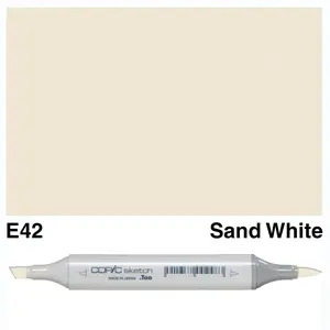 Copic - Sketch Marker - Sand White - E42