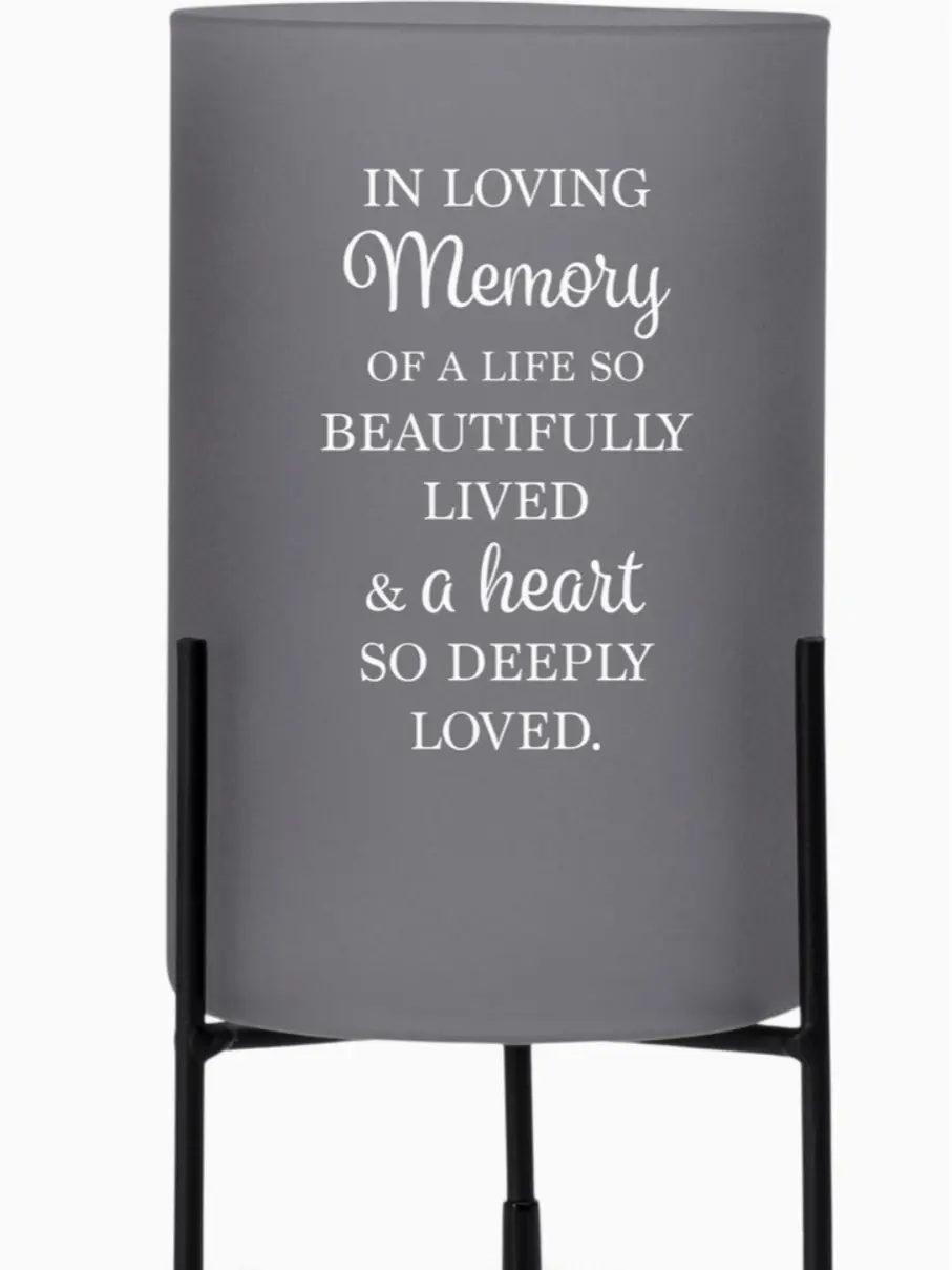 In Loving Memory Candle Holder