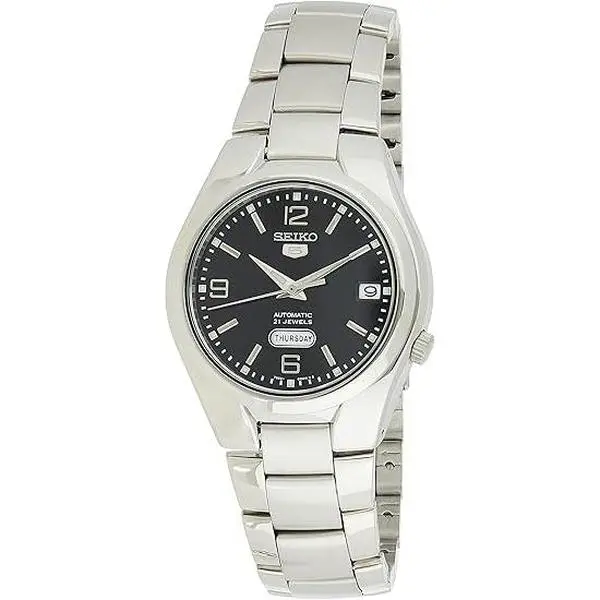 Seiko Series 5 Automatic Black Dial Mens Watch SNK623 SNK623K1