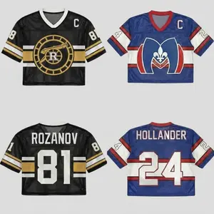 [Made-to-Order] Heated Rivalry Croptop Jersey, Hockey Romance Fans Gift, LGBT Hollander Rozano Shirt, Rozanov Hollander Movie