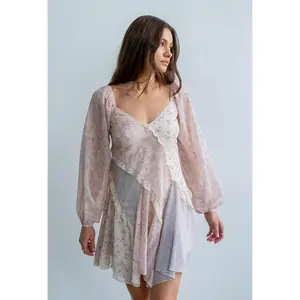 Bree Patchwork Mini Dress