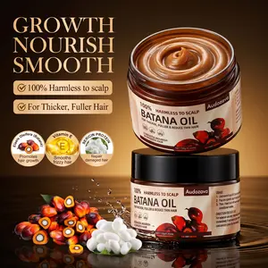 Batana Oil Hair Mask, 120g Deep Conditioning Hair Care with Rosemary, Peppermint & Jojoba Oils for Dry, Frizzy Hair, Scalp & Hair Care