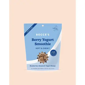 Berry Yogurt Smoothie Soft & Chewy Dog Treats