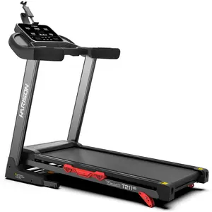 HARISON Folding Treadmill with Shock Absorption & Device Holder for Home Gym Cardio Workouts outdoorfun