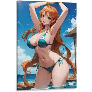 Anime Hot Girl Nami Poster