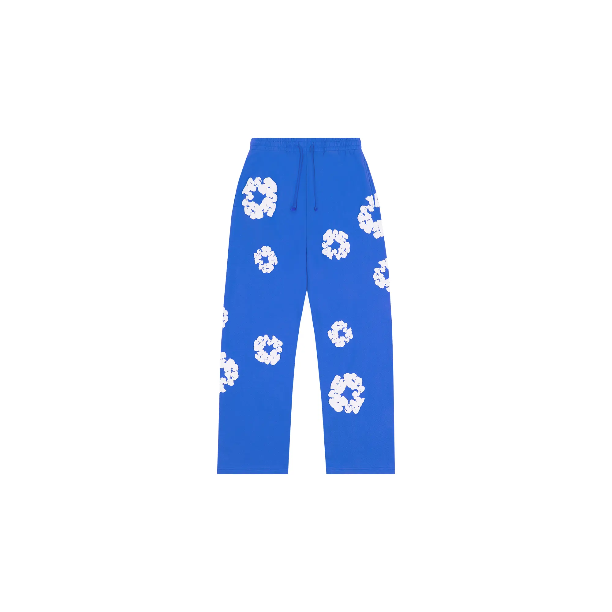 Cotton Wreath Baggy Sweatpants Blue "Blue" DT162