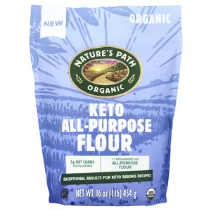 Nature's Path Organic Keto All-Purpose Flour, 16 oz (454 g) Nature's Path Organic Keto All-Purpose Flour, 16 oz (454 g)