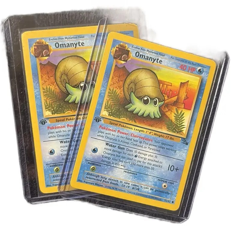 Pokemon Trading Card Game Omanyte Water Fossil 1st Edition Collectible Card Game hobby - TikTok Shop Pokemon Trading Card Game Omanyte Water Fossil 1st Edition Collectible Card Game hobby - TikTok Shop
