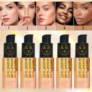 30ML Bb Cream Concealer Foundation, Waterproof Sweatproof, Full Coverage, Long-Lasting, Suitable for Daily Use and Dates Makeup