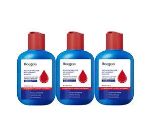 HOEGOA Selenium Disulfide Hair Care Shampoo 3 Bottle-Set: Anti-Dandruff Anti-Itch Oil Control Refreshing Scalp Cleanser Shampoo 120ml X 3 for Men and Women Usage, Gentle Comfort Cleansing Conditioner Hair Care