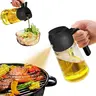 Oil Dispenser Bottle for Kitchen, Oil Sprayer for Cooking, Kitchen, Salad, 16oz/470ml Made of Glass Bottle, Olive Oil Bottle
