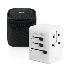 Tripshell Universal Travel Adapter with Multi USB Charging Ports [USB-A / USB-C]