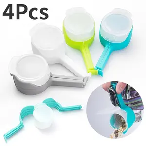 Bag Clips for Food Food Storage Sealing with Pour Spouts