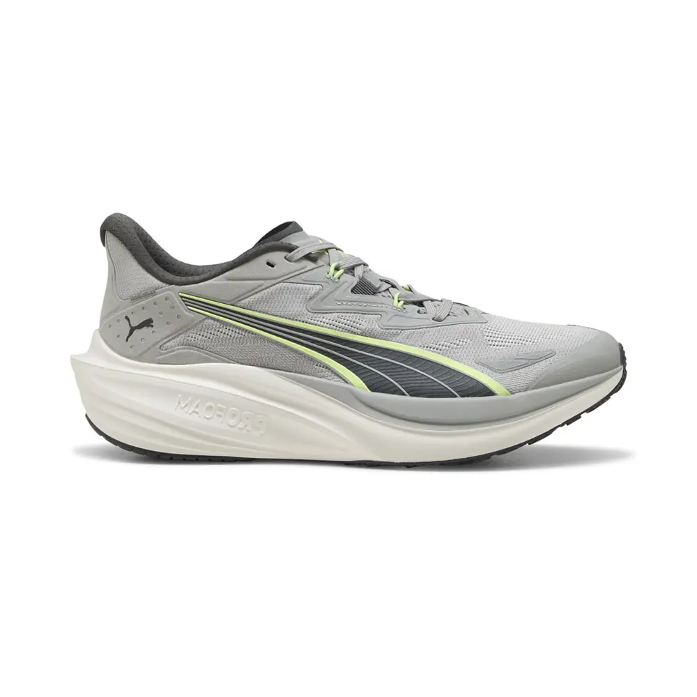 PUMA Mens Darter Pro Tech Lace Up Running Sneakers Shoes - Grey