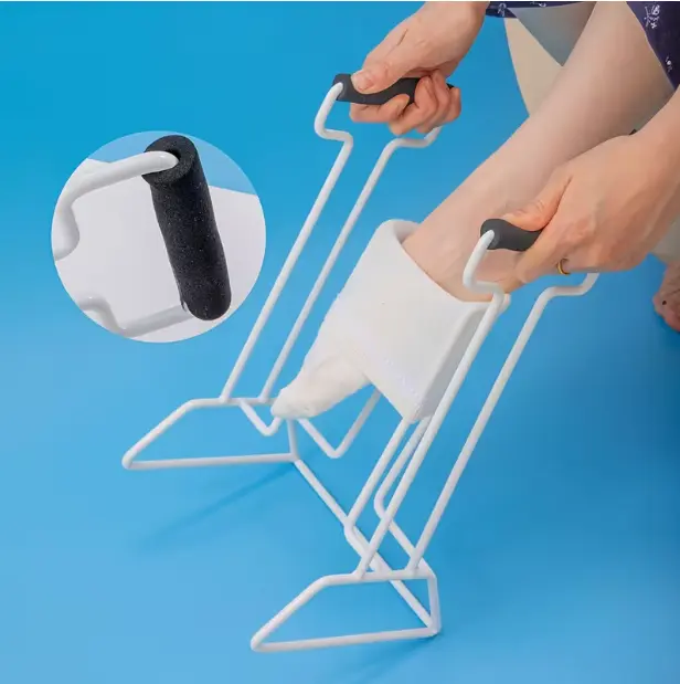 Comfortable Foot Rest with Adjustable Height and Non-Slip Base for Enhanced Support and Stability