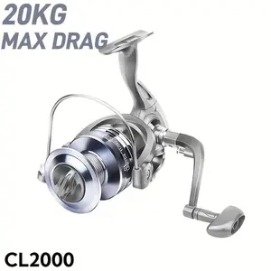 2000 Rpm Clearance Special Genuine Fish Wheel Spinning Wheel All-metal Aluminum Alloy Long-range Cast Wheel Metal Rocker Arm Micro-route Fishing Wheel Sea Rod