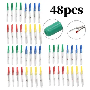 48 Pack seam ripper - Durable and Not Easily Damaged, Multi Colored, Equipped with Ergonomic Handle, Suitable for DIY Sewing, Clothing Edging and Handmade Projects, Sewing Accessories