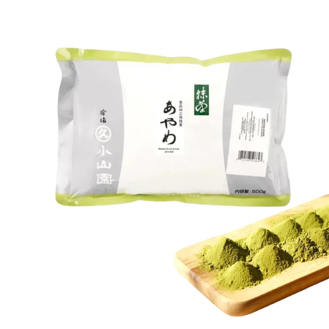 Marukyu Koyamaen Ayame Matcha Powder 17.6 oz – Premium Japanese Green Tea for Baking & Lattes Traditional Natural Marukyu Koyamaen Ayame Matcha Powder 17.6 oz – Premium Japanese Green Tea for Baking & Lattes Traditional Natural