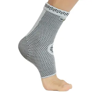 NeoTech Care Ankle Support Brace - Breathable - Men, Women, Right or Left (Gray, Size XS, 1 Unit)