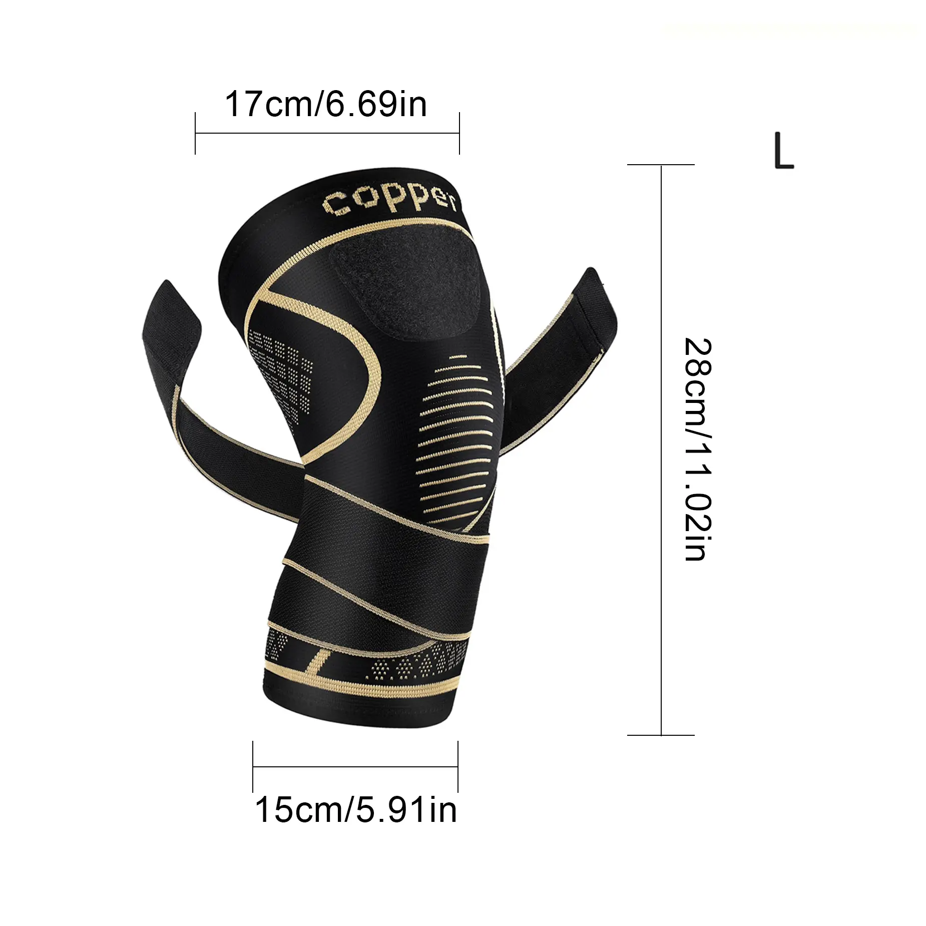 Black gold （A pair）L