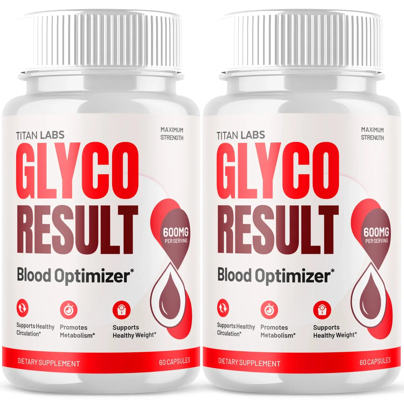 GlycoResult Advanced Blood Health Support Formula GlycoResult 120 Caps