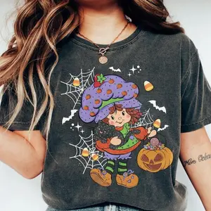 Strawberry Shortcake tshirt, Strawberry Shortcake Caaartoon Vintage tshirt, Halloween Caaartoon Nostalgia tshirt, gift for her, him, Womenswear  Menswear Top