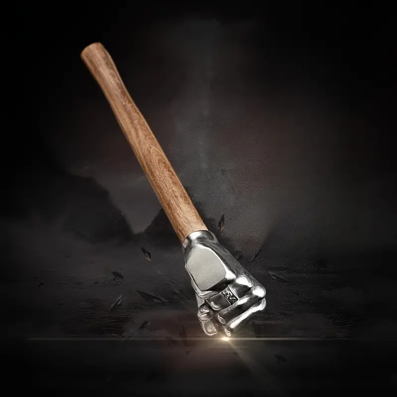 Professional Heavy-duty Kitchen Hammer, Crafted with Precision-cast Stainless Steel Head, Non-slip Ergonomic Handle, Balanced Weight Distribution for Fatigue Reduction, Durable for Handymen’s Gardening & Heavy Workshop Tasks