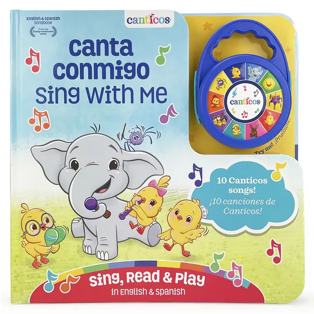 Canticos Canta Conmigo / Sing with Me (Bilingual) by Cottage Door Press (Board Book)
