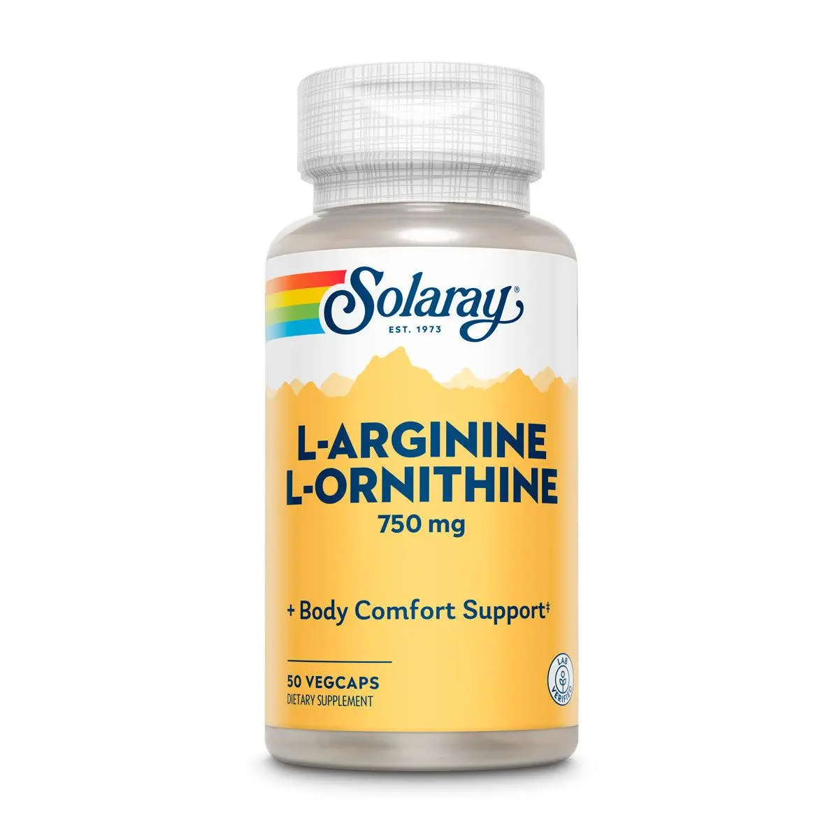 L-Arginine & L-Ornithine, 750mg