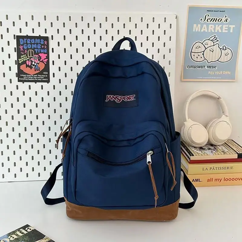 JanSport Retro College Backpack with Built-in 15-inch Laptop Sleeve, Suede Reinforced Bottom, Padded Ergonomic Straps, Durable Water Resistant Campus Bookbag for Students Daily Travel